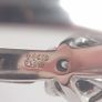 18ct white gold diamond cluster ring - size N Image 4