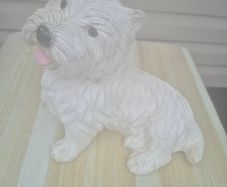 Westie dog ornament - excellent condition