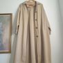 Massimo Dutti Linen Blend Trench Size Large Image 4