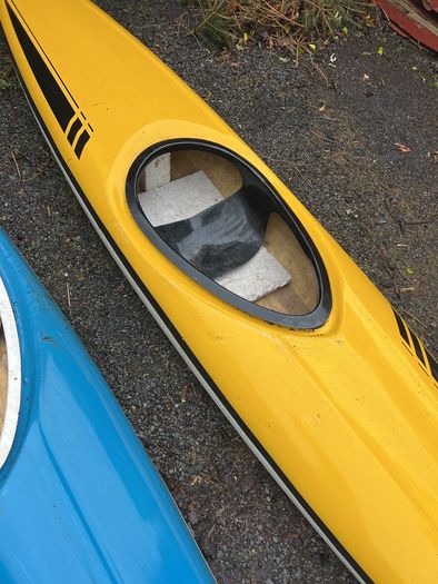 Canoes, two old 1980's kayaks, Craughwell, Co. Galway