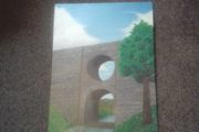 Spectacle Bridge,Co Clare oil painting.