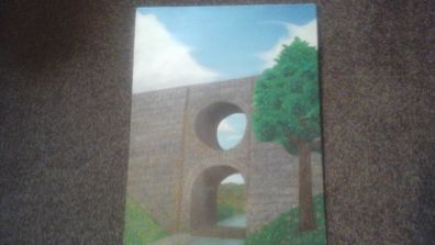 Spectacle Bridge,Co Clare oil painting.
