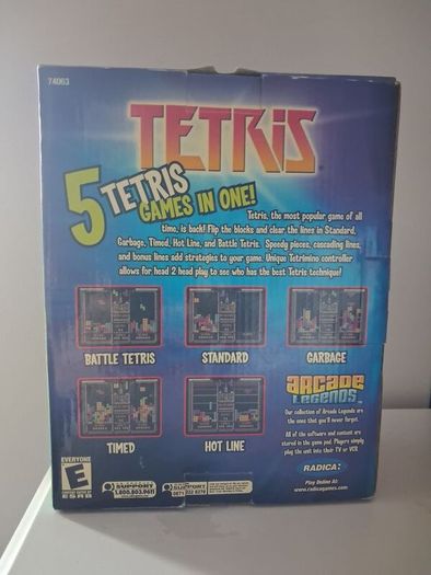 Arcade Legends Tetris Plug and Play