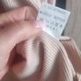 in vouge beige dress with knot size small new with tags Image 4