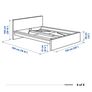 ikea double bed + mattress Image 5