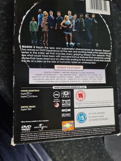 Heroes DVD