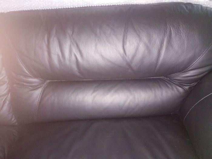 Leather sofa