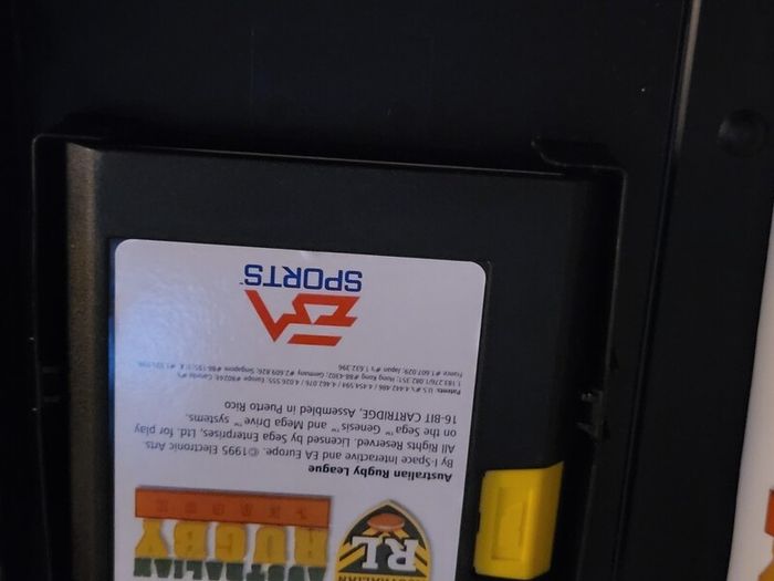 Sega megadrive Australian rugby league