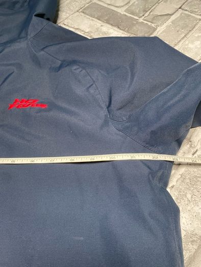 No Fear Mens Hooded Jacket Size Medium/Small Red/Navy