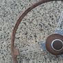 1940's 12 Spoke Banjo Steering Wheel Image 4