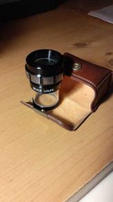 Rare Jeweller Magnifier/ Spy Glass