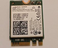 Intel 7265NGW Wifi Card Dual Band 2x2 Wireless AC + Bluetooth 4.0 M2 Interface Also Supports 802.11 AC