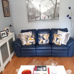 leather sofa
