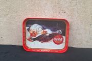 Coca cola tin tray postage possible