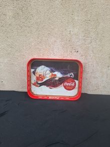 Coca cola tin tray postage possible