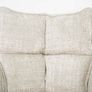 Cremona Swivel Armchair Light Grey Chenille 360 Image 4