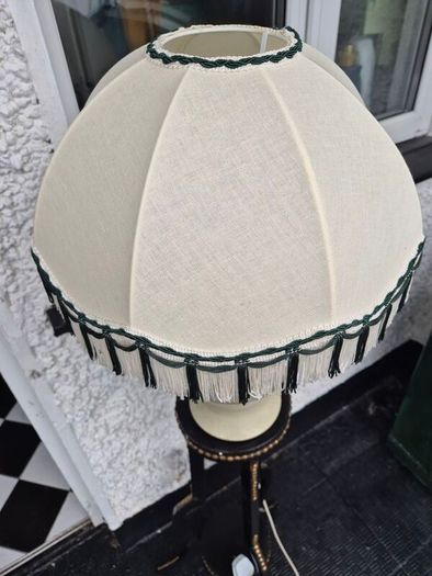 New old Stock Denby Stoneware 1980s certified Table lamp by Denby handthrown by David Williams Midcentury new used
