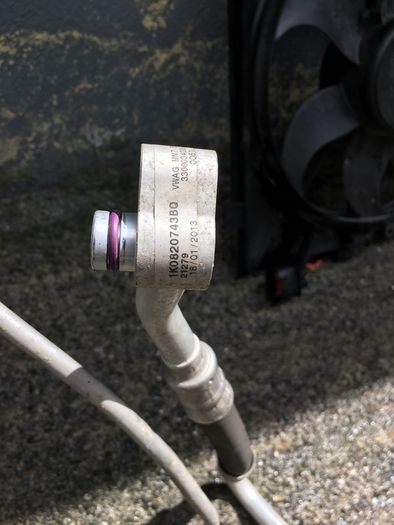 Vw scirocco aircondition pipes