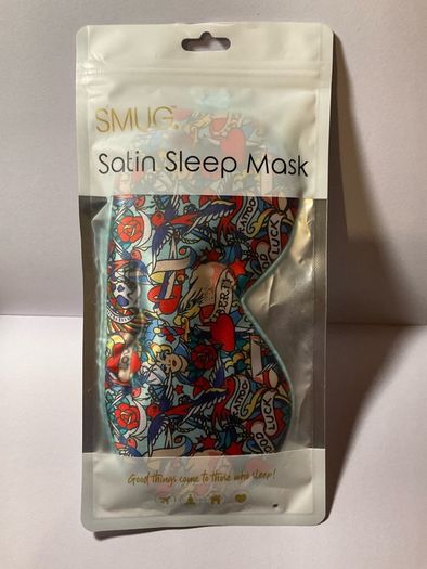 SMUG satin tattoo satin eye mask new in packaging