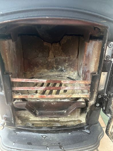 wood burning stove