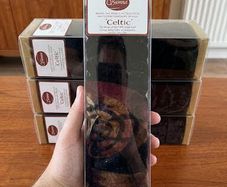 Brand New Sionna Celtic Velvet Scarf  Traditional Irish Gift