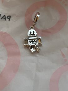 Pandora Bestie Robot Dangle charm-Brand new