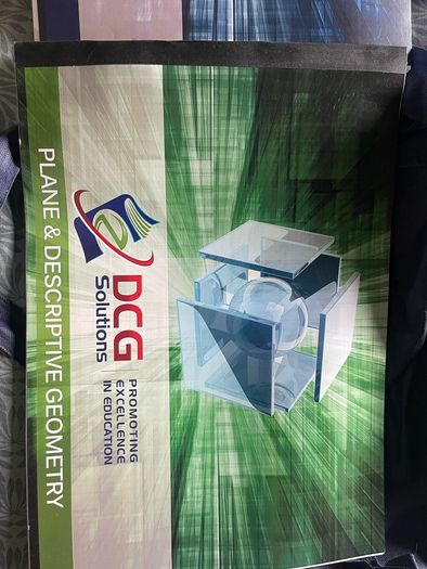 books - 2 DCG solutions books (Applied graphics + plane and descriptive geometry)