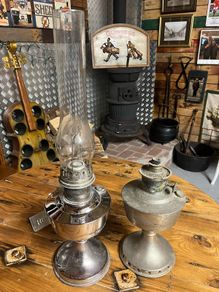 Two Aladdin Lamps