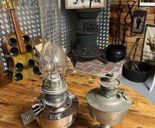 Two Aladdin Lamps