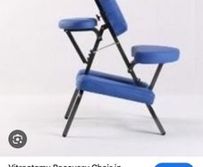 Vitrectomy recovery/ massage chair