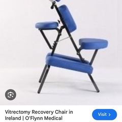 Vitrectomy recovery/ massage chair