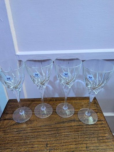 4 Wedgewood Wine Glasses