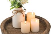 Wooden Candle Holder