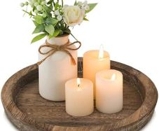 Wooden Candle Holder