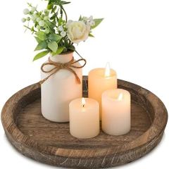 Wooden Candle Holder