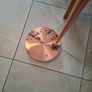 Decorative rose gold lamp Image 3