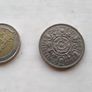 Elizabeth II 1966 Two Shilling Coin Image 4