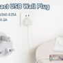 White Usb Plug For Iphone Plugs Uk 3 Pin Usb Adapter Plug Uk Usb3 Pack Wall Plug-Usb Charger Plug Uk Mobile Phone Mains Chargers Usb Plugs Compatible With Other Image 9