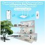 GAOEEIN Smart WiFi Thermometer Hygrometer, Wireless Indoor Outdoor Temperature and Humidity Sensor with Remote App Notification Alarm with Alexa Google Home (4 Pack) Image 6