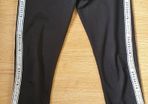 Age 11 Years - A Pair of Black Fleece Bottoms - Cuffed Hems - Read Carefully