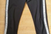 Age 11 Years - A Pair of Black Fleece Bottoms - Cuffed Hems - Read Carefully