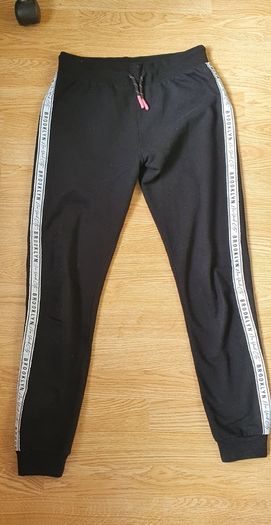 Age 11 Years - A Pair of Black Fleece Bottoms - Cuffed Hems - Read Carefully