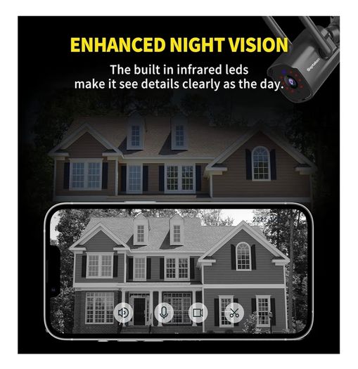 Septekon Outdoor Wireless Surveillance Camera