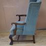 Irish Wingback Fireside Armchair Image 2