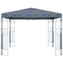 Gazebo with String Lights 300x300 cm Anthracite Image 3