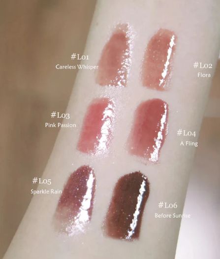 C-Beauty Girlcult Peach Festival Collection Fantasy Chameleon Mirror Lipstick in L05 Sparkle Rain