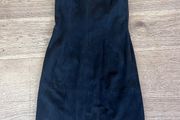 vintage suede dress