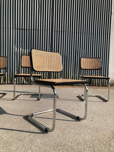 MARCEL BREUER B32 CESCA DINING CHAIRS - Warehouse and Showroom Open Saturday 8th August 12 till 4pm Eircode R95T227