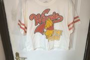 Winnie the Pooh cropped design t shirt size medium