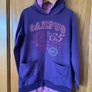 Dunnes Stores Girl's Purple Campus Hoodie | 6 years Image 2